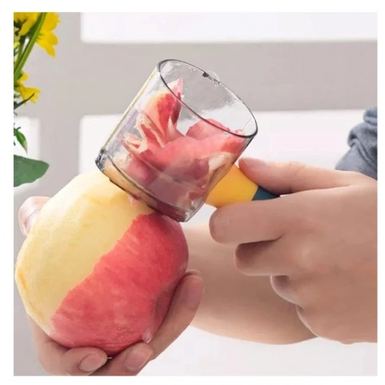 Generic Pack Of 3_Multi Functional Storage for Fruit and Vegetable Peeler with Storage Container (Color: Assorted )