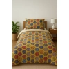 Generic Microfiber Floral Printed Single Bedsheet with 1 Pillow Cover (Multicolor)