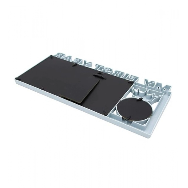 Generic Acrylic Newborn Baby First Year Photo Frame (Multicolor) Generic Acrylic Newborn Baby First Year Photo Frame (Multicolor)