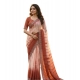 Generic Women's Georgette Striped Saree With Unstitched Blouse 5.5Mtr (Peach) Generic Women's Georgette Striped Saree With Unstitched Blouse 5.5Mtr (Peach)