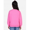 Generic Girl's Fleece Embellished Long Sleeves Sweatshirt (Pink) Generic Girl's Fleece Embellished Long Sleeves Sweatshirt (Pink)