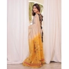 Generic Women's Blended_Cotton Woven_Motifs Saree With Unstitched Blouse 5.5Mtr (Yellow)