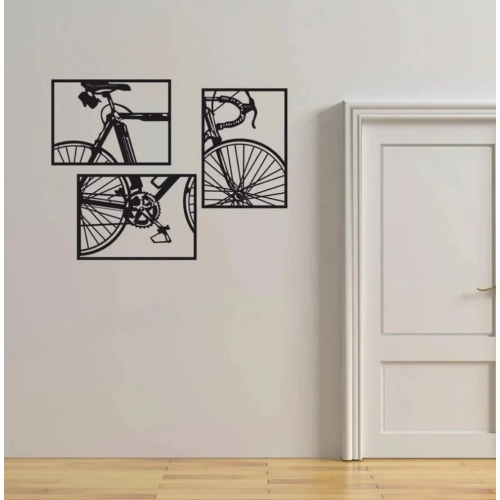 Generic Cycle Serenity Wood Bicycle Wall Decor