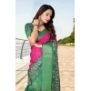 Generic Women's Cotton Silk Printed Saree With Unstitched Blouse 5.5Mtr (Multicolor) Generic Women's Cotton Silk Printed Saree With Unstitched Blouse 5.5Mtr (Multicolor)