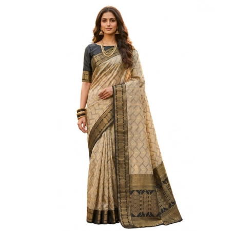 Generic Women's Cotton Printed Saree With Unstitched Blouse 5.5Mtr (Multicolor) Generic Women's Cotton Printed Saree With Unstitched Blouse 5.5Mtr (Multicolor)