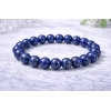 Generic Natural Crystal 8mm Lapis Lazuli Bracelet (Dark Purple)