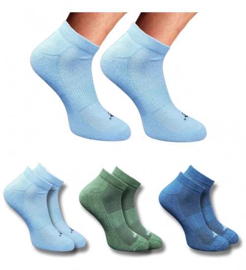 Generic 3_Pair Set Unisex Casual Cotton Printed Low Cut Socks (Multicolor)