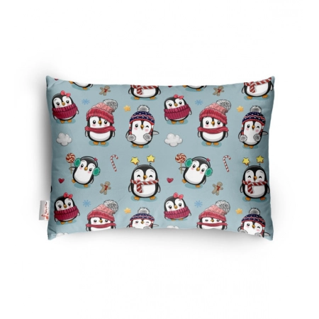 Generic Soft Plush Printed Baby Infant Pillow for Kids Age 1 To 5 Years (Grey)