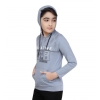 Generic Boy's Cotton Printeded Hooded Neck Hoodies (Steel Blue) Generic Boy's Cotton Printeded Hooded Neck Hoodies (Steel Blue)