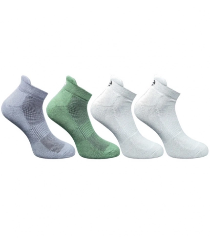 Generic 4_Pair Set Unisex Casual Cotton Printed Ankle Length Socks (Multicolor)