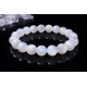 Generic Natural Crystal 8mm Moonstone Bracelet (White)