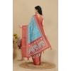 Generic Women's Cotton Silk Printed Saree With Unstitched Blouse 5.5Mtr (Rama) Generic Women's Cotton Silk Printed Saree With Unstitched Blouse 5.5Mtr (Rama)
