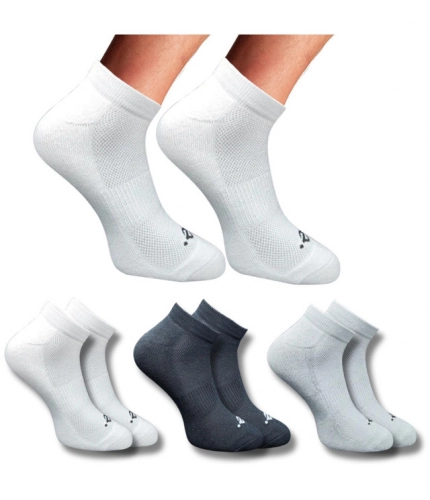 Generic 3_Pair Set Unisex Casual Cotton Printed Low Cut Socks (Multicolor)