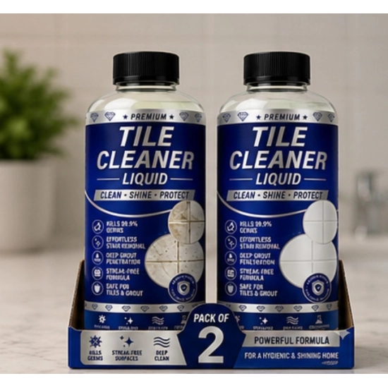 Generic Pack of 2 Tile Cleaner Liquid Bottles 100 ML Generic Pack of 2 Tile Cleaner Liquid Bottles 100 ML