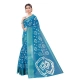 Generic Women's Cotton Silk Bandhni Saree With Unstitched Blouse 5.5Mtr (Sky Blue) Generic Women's Cotton Silk Bandhni Saree With Unstitched Blouse 5.5Mtr (Sky Blue)