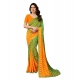 Generic Women's Georgette Printed Saree With Unstitched Blouse 5.5Mtr (Green) Generic Women's Georgette Printed Saree With Unstitched Blouse 5.5Mtr (Green)
