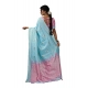 Generic Women's Linen Cotton Printed Saree With Unstitched Blouse 5.5Mtr (Sky Blue) Generic Women's Linen Cotton Printed Saree With Unstitched Blouse 5.5Mtr (Sky Blue)