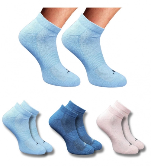 Generic 3_Pair Set Unisex Casual Cotton Printed Low Cut Socks (Multicolor)