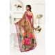 Generic Women's Faux Linen Floral Print Ready to wear Saree With Unstitched Blouse 5.5Mtr (Pink) Generic Women's Faux Linen Floral Print Ready to wear Saree With Unstitched Blouse 5.5Mtr (Pink)