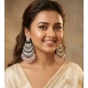 Generic Women's Zinc Alloy Gold Plated Chandbali Earrings (Multicolor) Generic Women's Zinc Alloy Gold Plated Chandbali Earrings (Multicolor)