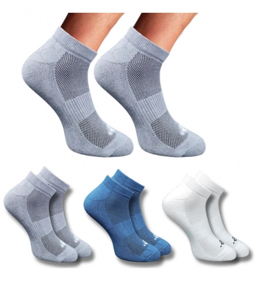 Generic 3_Pair Set Unisex Casual Cotton Printed Low Cut Socks (Multicolor)