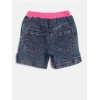 Generic Girl's Denim Lace Inserts Sleeveless Shorts (Blue-Pink) Generic Girl's Denim Lace Inserts Sleeveless Shorts (Blue-Pink)