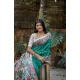 Generic Women's Faux_Tussar Geometric_Print Saree With Unstitched Blouse 5.5Mtr (Rama_Green) Generic Women's Faux_Tussar Geometric_Print Saree With Unstitched Blouse 5.5Mtr (Rama_Green)
