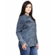 Generic Women's Denim Solid Long Sleeves Shirt (Blue) Generic Women's Denim Solid Long Sleeves Shirt (Blue)