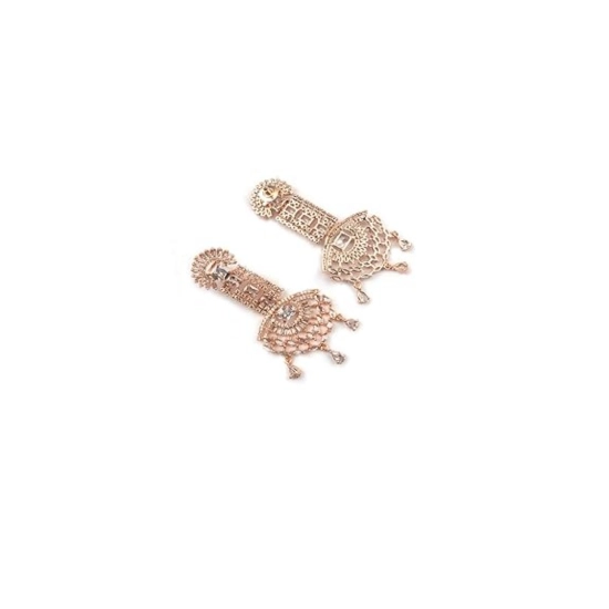 Generic Women's Brass Silver Plated Drop Earrings (White) Generic Women's Brass Silver Plated Drop Earrings (White)