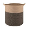 Generic Cotton 12x14 Inch - Mix Storage Basket For Clothes With Out Lid (Dark-Brown)