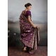 Generic Women's Silk Blend Printed Saree With Unstitched Blouse 5.5Mtr (Wine) Generic Women's Silk Blend Printed Saree With Unstitched Blouse 5.5Mtr (Wine)