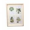 Generic Acrylic Four Collage In One Frame To Add Any Images (Multicolor)