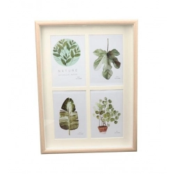 Generic Acrylic Four Collage In One Frame To Add Any Images (Multicolor)