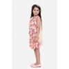 Generic Girl's Chiffon Ruffled Sleeveless Dress (Multicolor) Generic Girl's Chiffon Ruffled Sleeveless Dress (Multicolor)