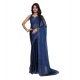 Generic Women's Jimmy choo Embellished Bollywood Saree With Unstitched Blouse 5.5Mtr (Blue) Generic Women's Jimmy choo Embellished Bollywood Saree With Unstitched Blouse 5.5Mtr (Blue)