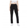 Generic Women's Cotton Solid Elasticated Track Pants (Black)