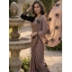 Generic Women's Viscose Silk Embroidered Saree With Unstitched Blouse 5.5Mtr (Brown) Generic Women's Viscose Silk Embroidered Saree With Unstitched Blouse 5.5Mtr (Brown)