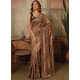 Generic Women's Viscose Silk Embroidered Saree With Unstitched Blouse 5.5Mtr (Brown) Generic Women's Viscose Silk Embroidered Saree With Unstitched Blouse 5.5Mtr (Brown)