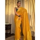 Generic Women's Soft Litchi Silk Jacquard Work Saree With Unstitched Blouse 5.5Mtr (Yellow) Generic Women's Soft Litchi Silk Jacquard Work Saree With Unstitched Blouse 5.5Mtr (Yellow)