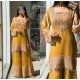 Generic Women's Silk Embroidered 3/4th Sleeve Round Kurti With Sharara Pant and Dupatta Set (Yellow) Generic Women's Silk Embroidered 3/4th Sleeve Round Kurti With Sharara Pant and Dupatta Set (Yellow)
