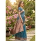 Generic Women's Linen Cotton Printed Saree With Unstitched Blouse 5.5Mtr (Blue) Generic Women's Linen Cotton Printed Saree With Unstitched Blouse 5.5Mtr (Blue)