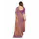 Generic Women's Georgette Printed Saree With Unstitched Blouse 5.5Mtr (Purple) Generic Women's Georgette Printed Saree With Unstitched Blouse 5.5Mtr (Purple)