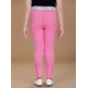Generic Girl's Cotton Lycra Star Print Elasticated Leggings (Pink) Generic Girl's Cotton Lycra Star Print Elasticated Leggings (Pink)