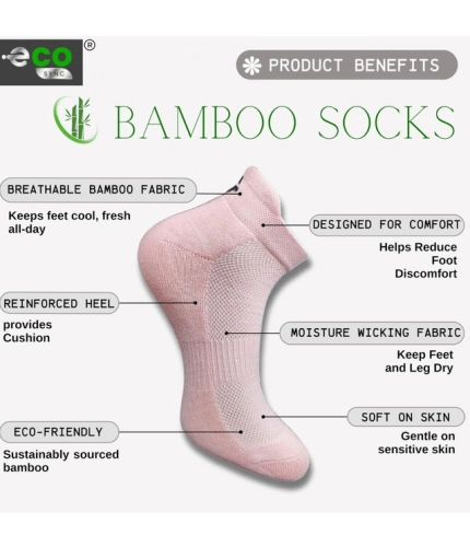 Generic 4_Pair Set Unisex Casual Cotton Printed Ankle Length Socks (Multicolor)
