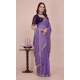 Generic Women's Georgette Embellished Saree With Unstitched Blouse 5.5Mtr (Purple) Generic Women's Georgette Embellished Saree With Unstitched Blouse 5.5Mtr (Purple)