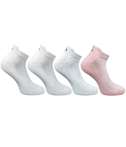 Generic 4_Pair Set Unisex Casual Cotton Printed Ankle Length Socks (Multicolor)