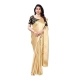 Generic Women's Satin Printed Saree With Unstitched Blouse 5.5Mtr (Chiku) Generic Women's Satin Printed Saree With Unstitched Blouse 5.5Mtr (Chiku)