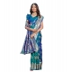 Generic Women's Jacquard Printed Saree With Unstitched Blouse 5.5Mtr (Royal-Teal) Generic Women's Jacquard Printed Saree With Unstitched Blouse 5.5Mtr (Royal-Teal)