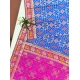 Generic Women's Patola Silk Meena And Zari Woven Saree With Unstitched Blouse 5.5Mtr (Pink) Generic Women's Patola Silk Meena And Zari Woven Saree With Unstitched Blouse 5.5Mtr (Pink)