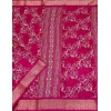 Generic Women's Cotton Silk Floral Printed Saree With Unstitched Blouse 5.5Mtr (Pink)